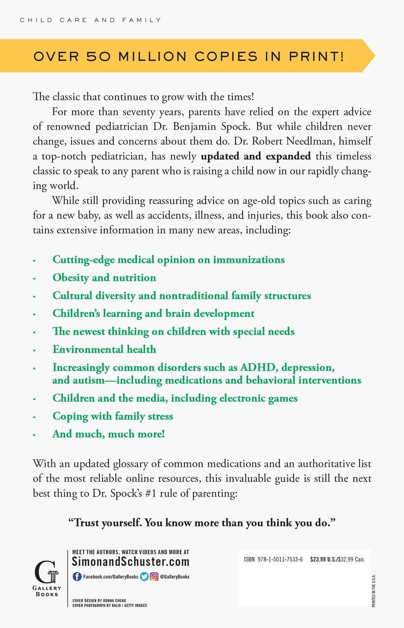 Dr. Spock's Baby and Child Care, 10th edition (Paperback)