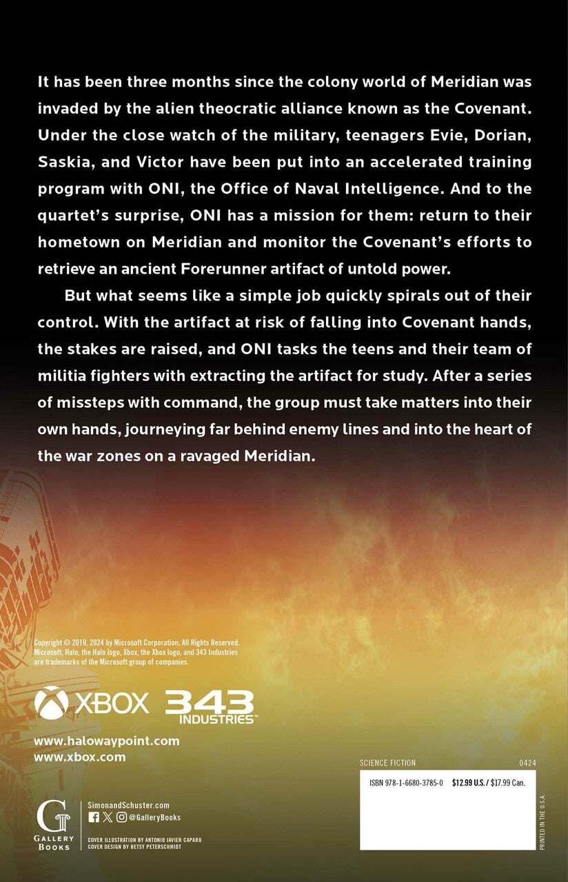 Halo: Meridian Divide (Paperback)