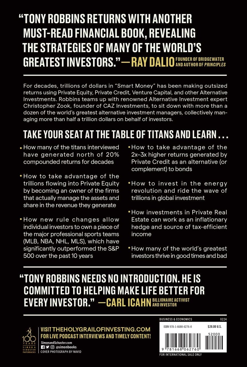 The Holy Grail of Investing (Paperback)