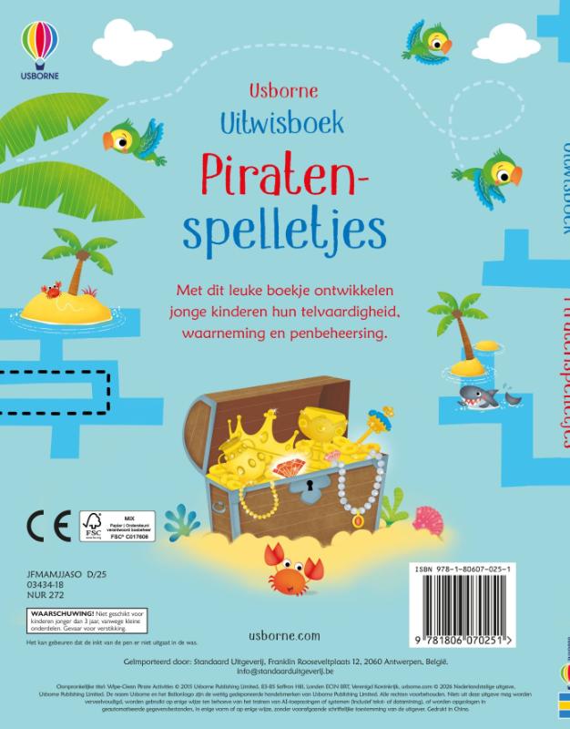 Piratenspelletjes (Paperback)
