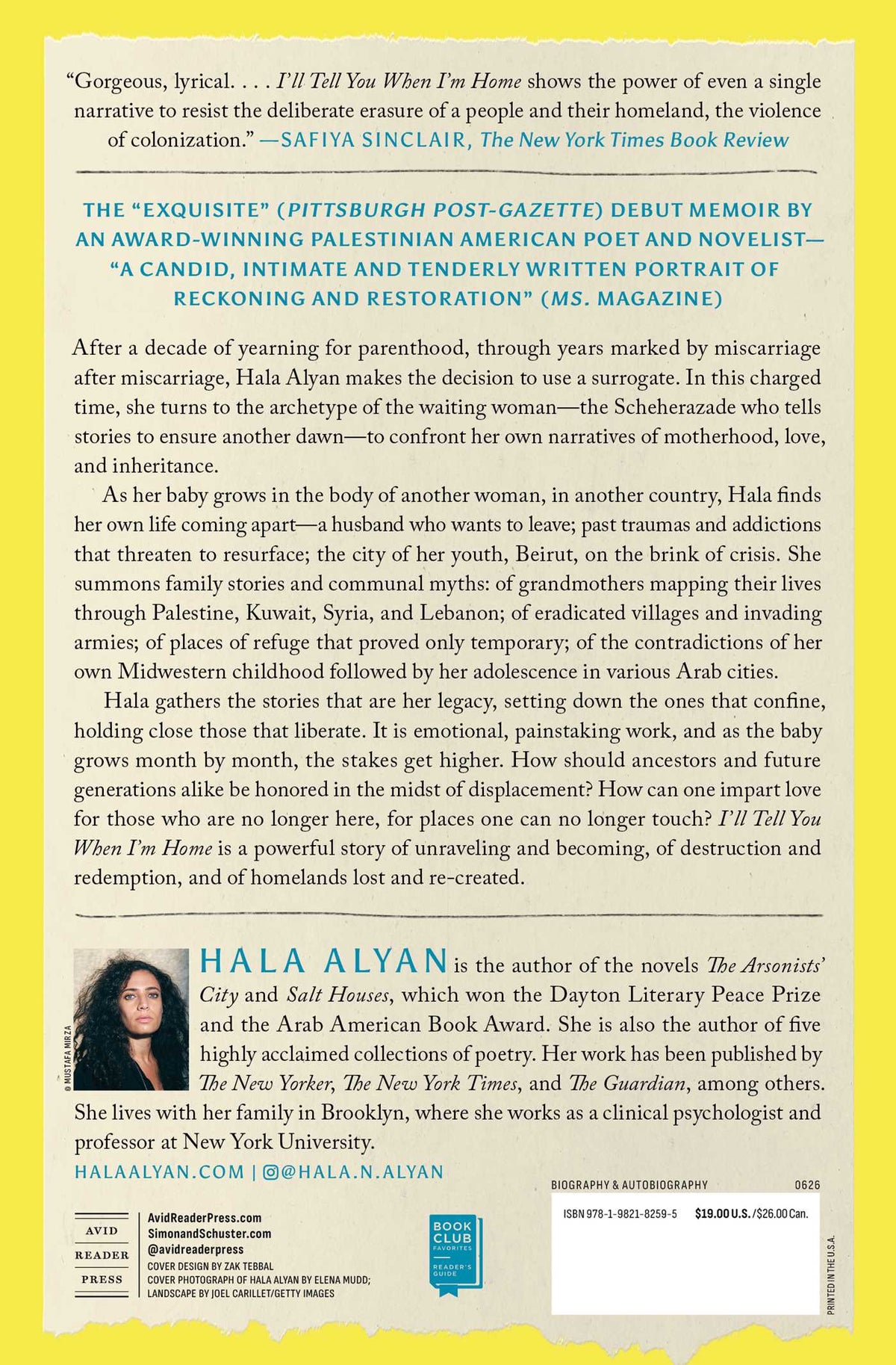 I'll Tell You When I'm Home: A Memoir (Paperback)