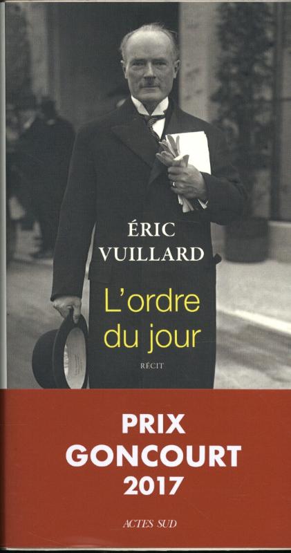 L'ordre du jour (Paperback)