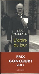 L'ordre du jour (Paperback)