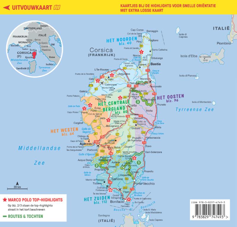 Marco Polo Reisgids Corsica (Paperback)