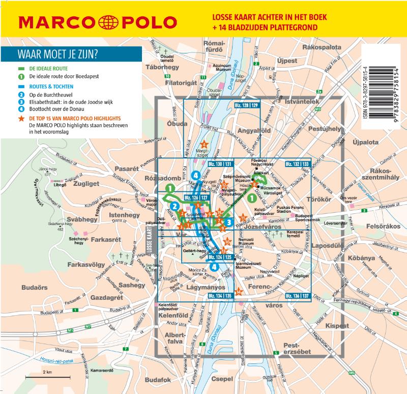 Marco Polo NL Reisgids Boedapest  (Paperback)