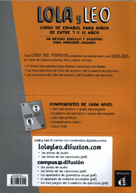 Lola y Leo 2 - Libro del profesor (Paperback)
