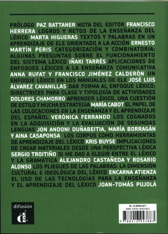 Enseñar léxico en el aula de español (Paperback)