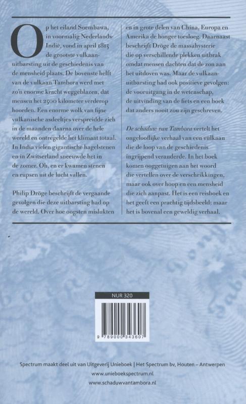 De schaduw van Tambora (Hardback)