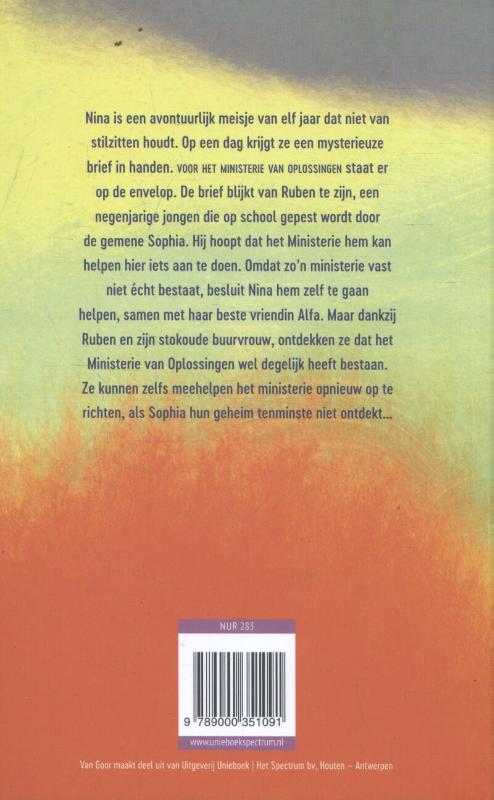 Het ministerie van Oplossingen (Hardback)