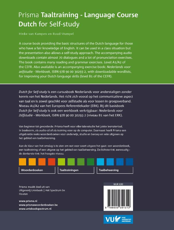 Dutch for self-study (Paperback)
