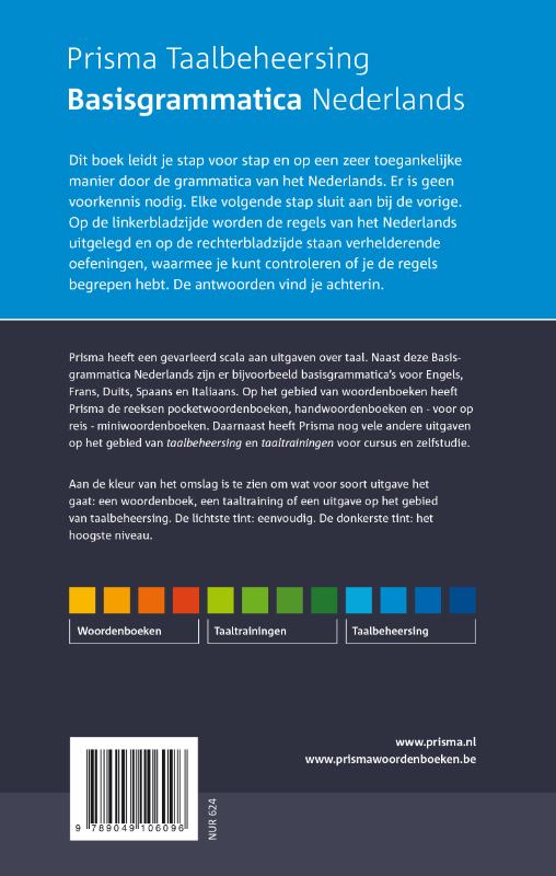 Basisgrammatica Nederlands (Paperback)