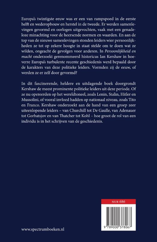 Persoonlijkheid en macht (Hardback)