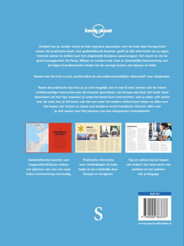 Treinreizen in Europa (Hardback)