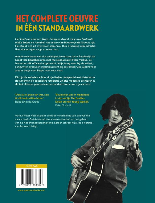 Boudewijn de Groot oeuvreboek (Hardback)