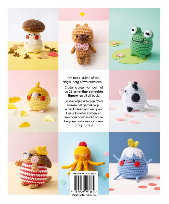 Amigurumi bolletjesdieren haken (Paperback)