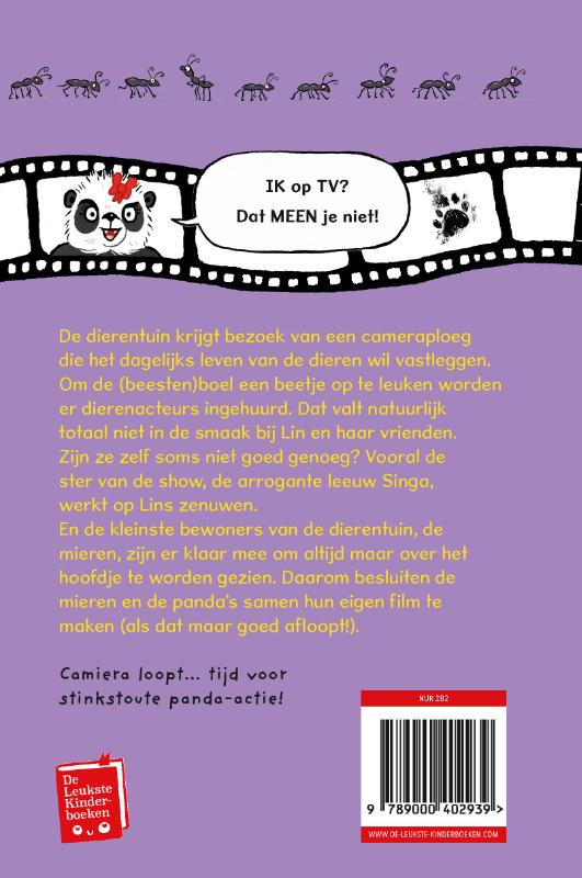 Stinkstoute panda - Camiera loopt… actie! (Hardback)