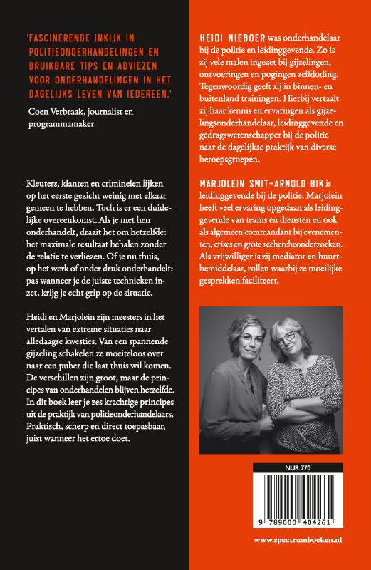 Onderhandelen met kleuters, klanten en criminelen (Paperback)
