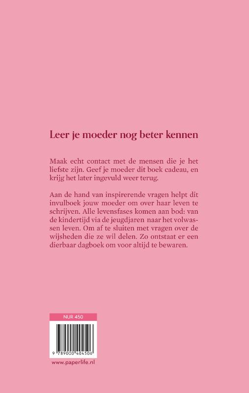 Mama, ik wil graag alles over je weten (Hardback)