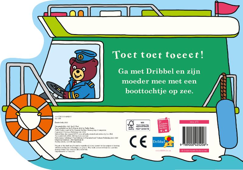 Dribbel op de boot (Kartonboek)