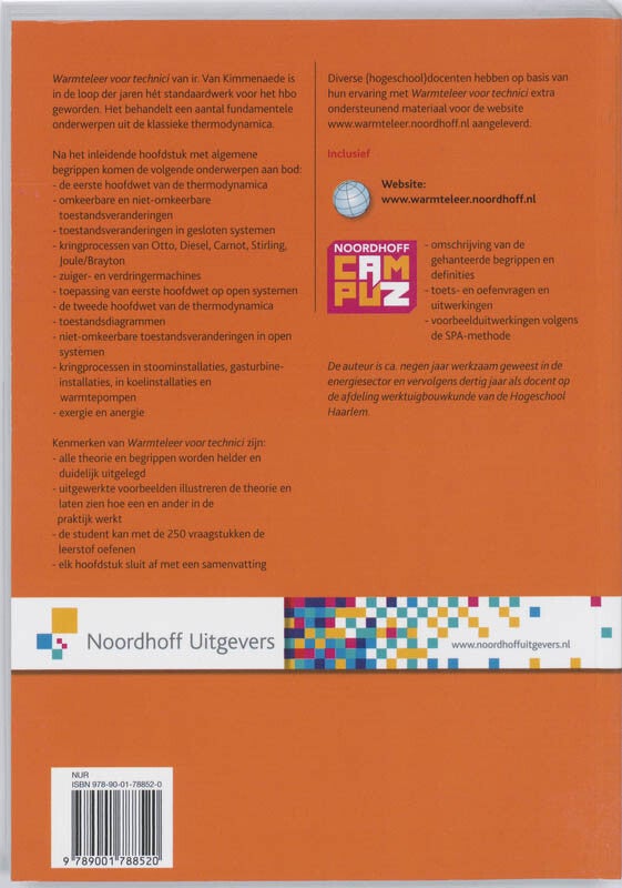 Warmteleer voor technici (Paperback)