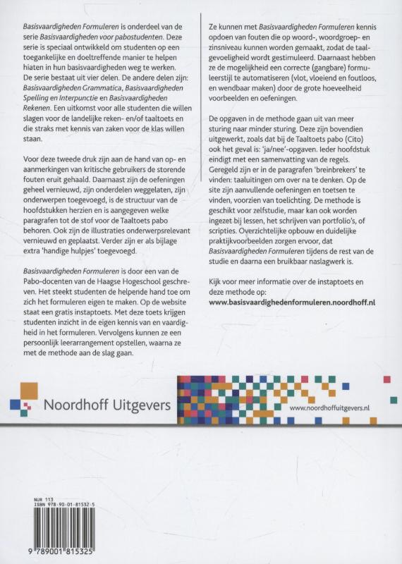 Basisvaardigheden voor de pabo (Paperback)