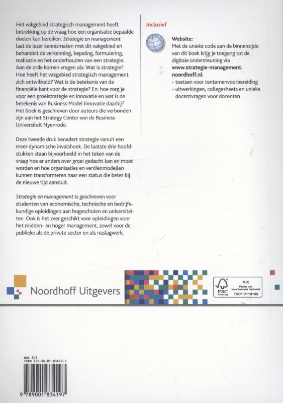 Strategie en management (Paperback)