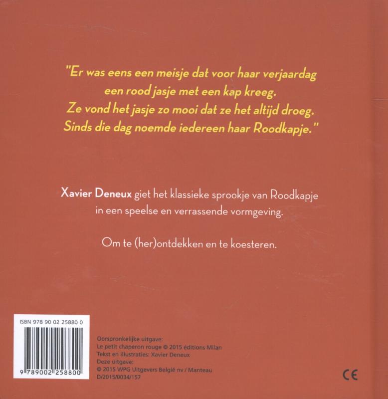 Roodkapje en de boze wolf (Paperback)