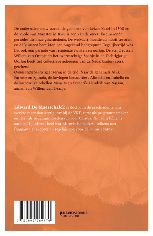 Oranje tegen Spanje (Paperback)