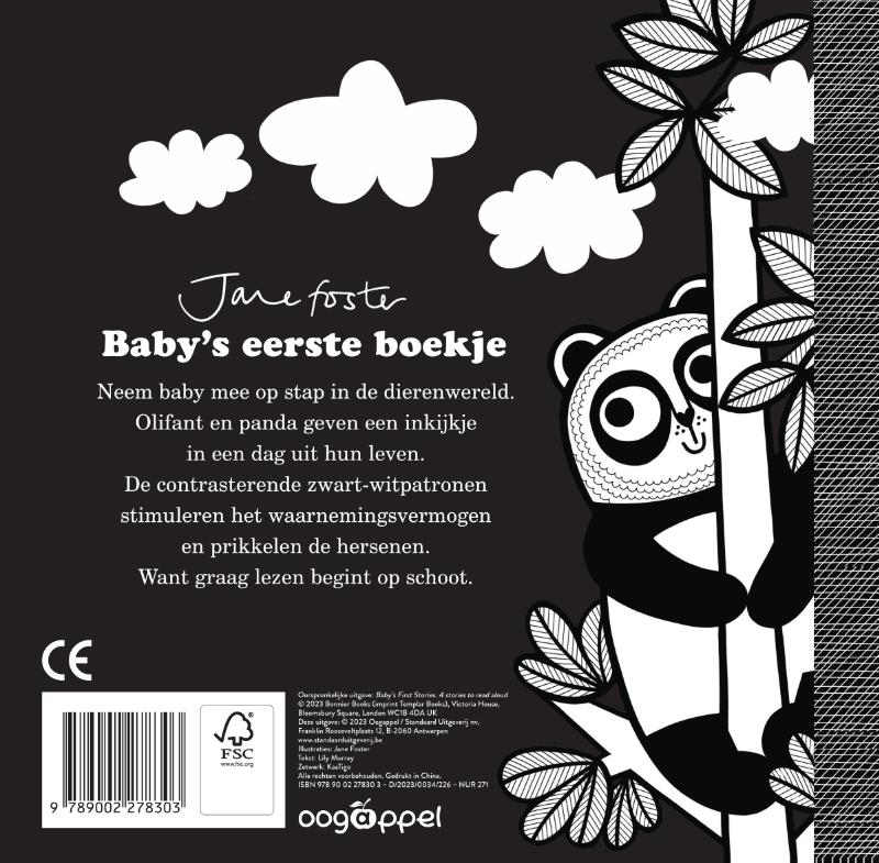 Baby's eerste boekje: Olifant & Panda (Kartonboek)