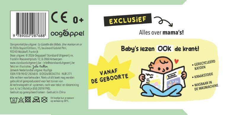 De babykrant: Een mama van goud (Paperback)