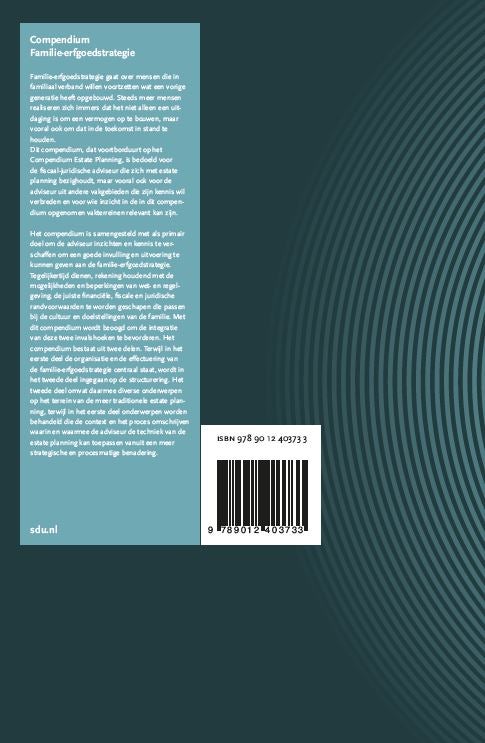 Compendium Familie-erfgoedstrategie (Hardback)