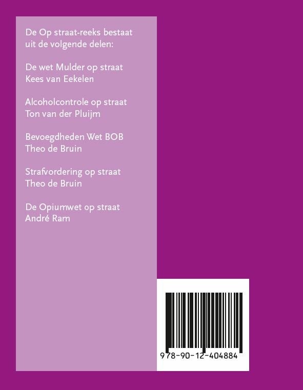Strafvordering op straat (Paperback)