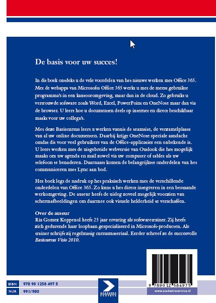 Basiscursus Office 365 (Paperback)