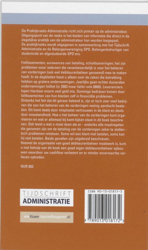Debiteurenbeheer (Paperback)