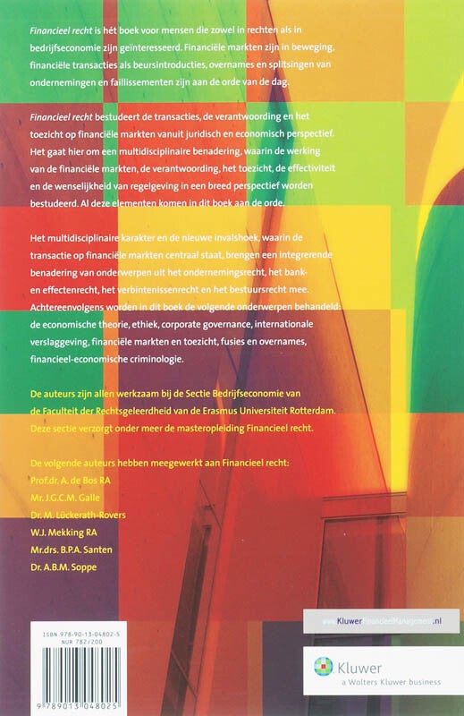 Financieel recht (Paperback)