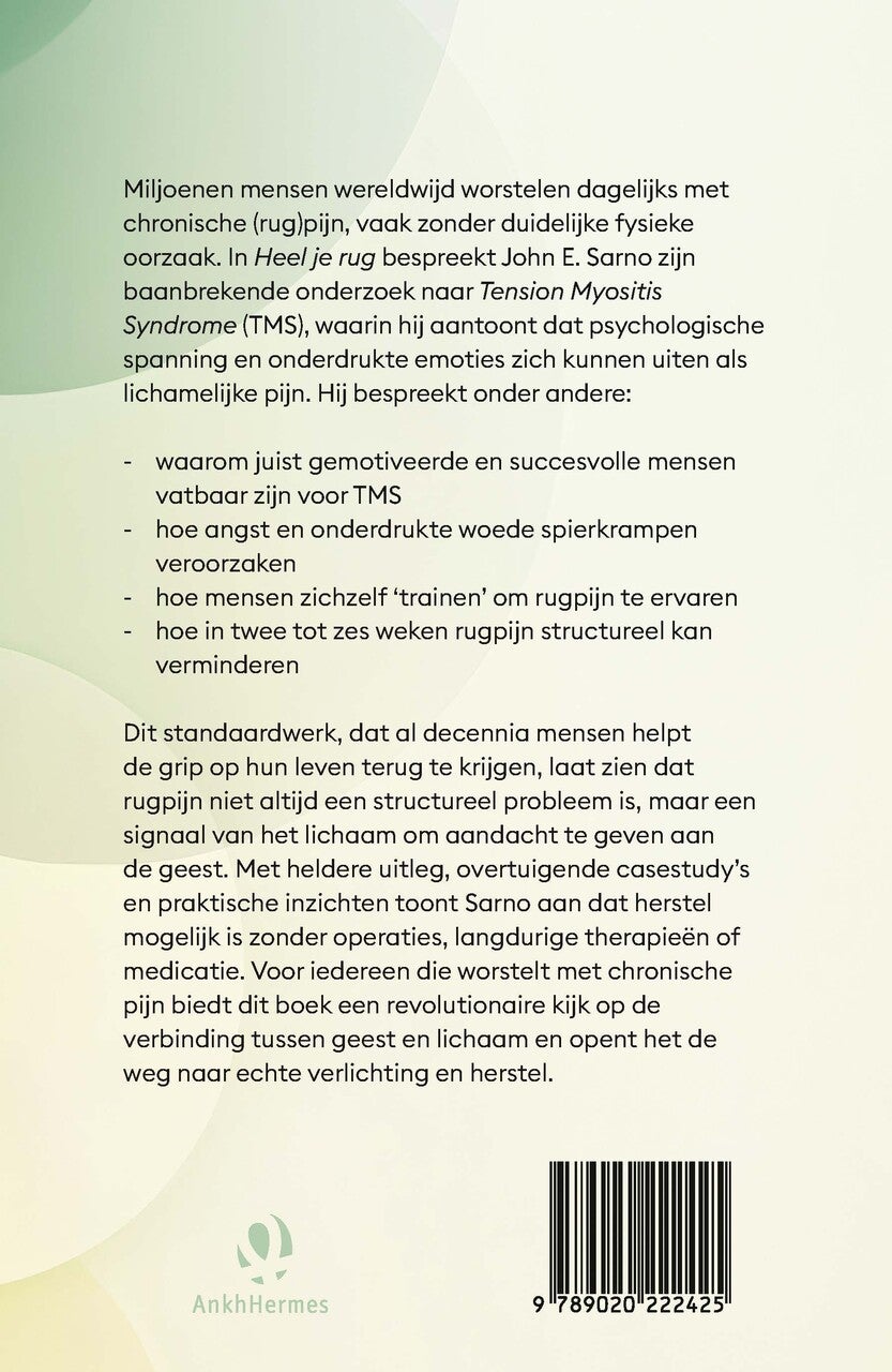 Heel je rug (E-book)