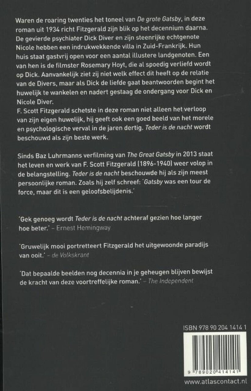 Teder is de nacht (E-book)