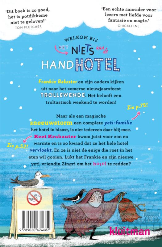 Het niets aan de hotel. Hier zijn heus geen yeti's! (Hardback)