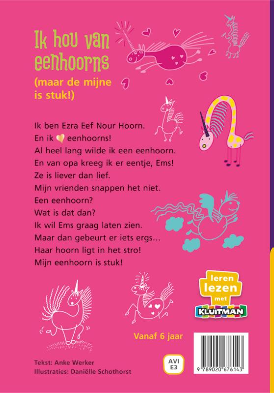 Ik hou van eenhoorns (Hardback)