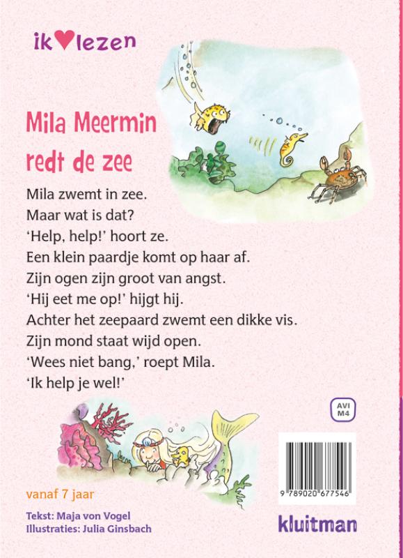 Mila Meermin redt de zee (Hardback)