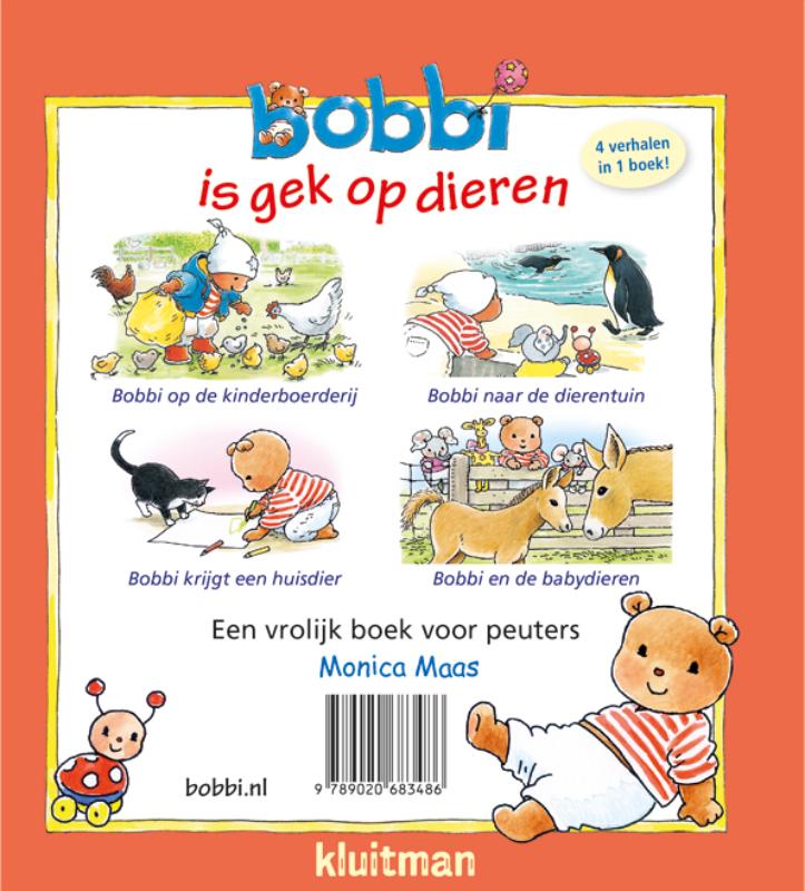 Bobbi is gek op dieren (Hardback)