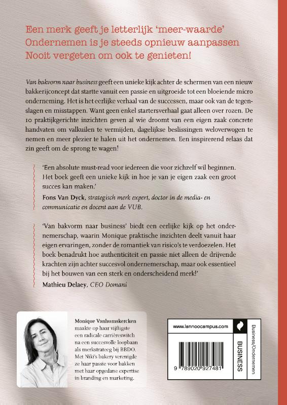 Van bakvorm naar business (Hardback)
