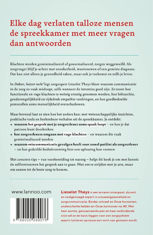 Dokter, luister toch! (Paperback)