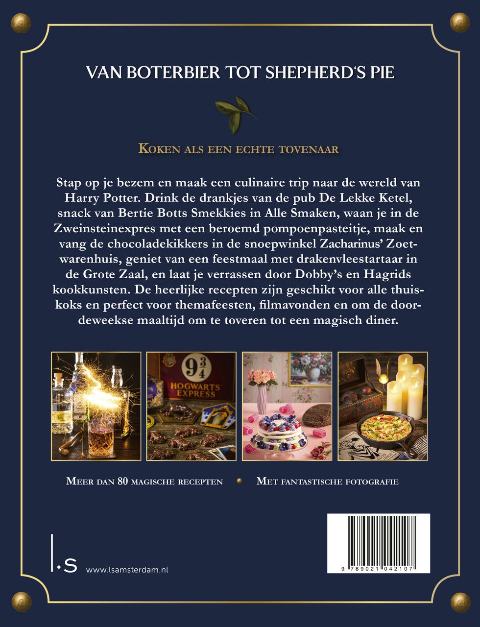 Het onofficiële Kookboek voor Harry Potter fans (Hardback)