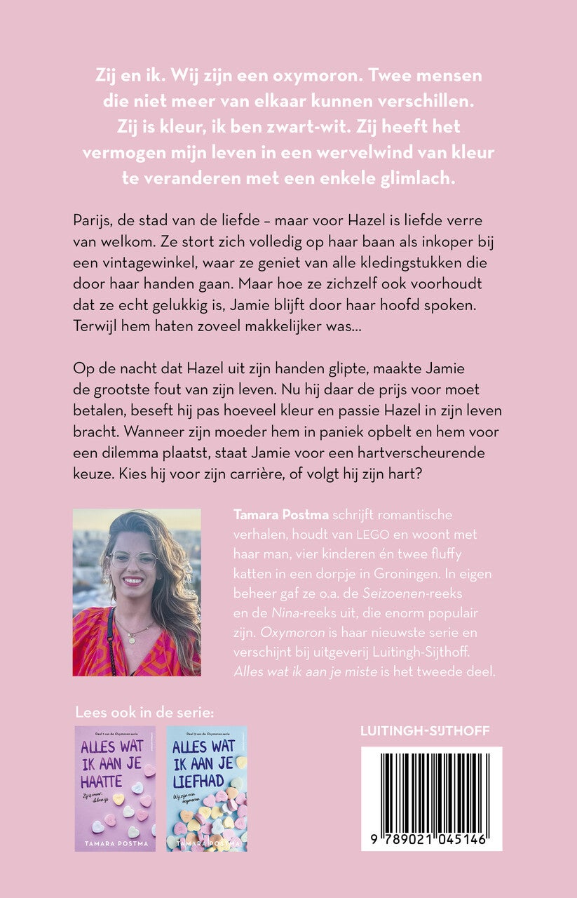 Alles wat ik aan je miste (Paperback)