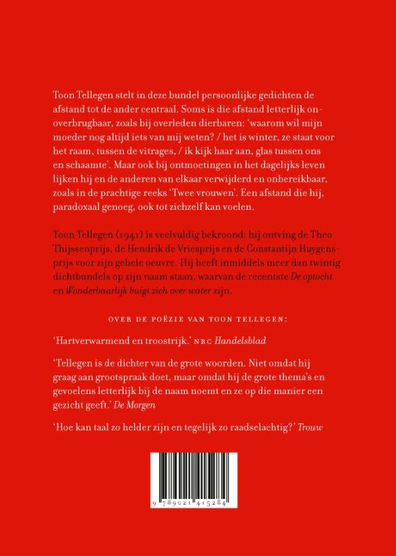 Glas tussen ons (Paperback)