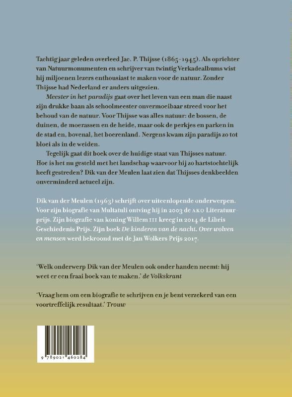 Meester in het paradijs (Hardback)