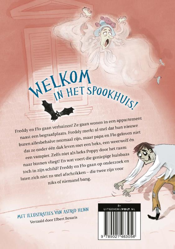 Freddy & Flo zijn voor niks of niemand bang (Hardback)