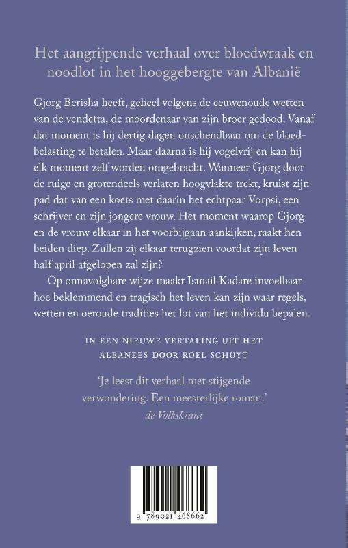 Een breuk in april (Paperback)