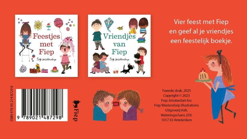 Feestjes met Fiep & Vriendjes van Fiep uitdeelboekjes (Paperback)